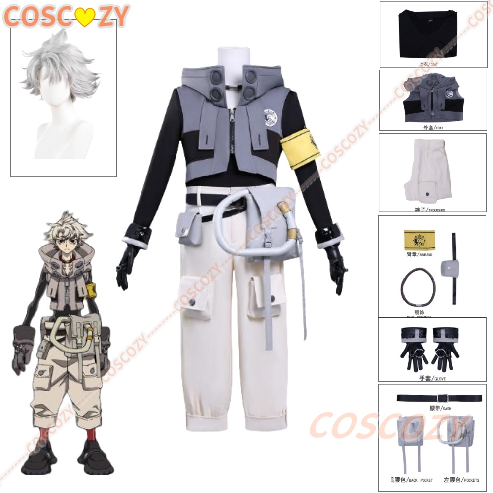 Street Fashion Y2K - Rudo Anime nuevo GACHIAKUTA disfraz de