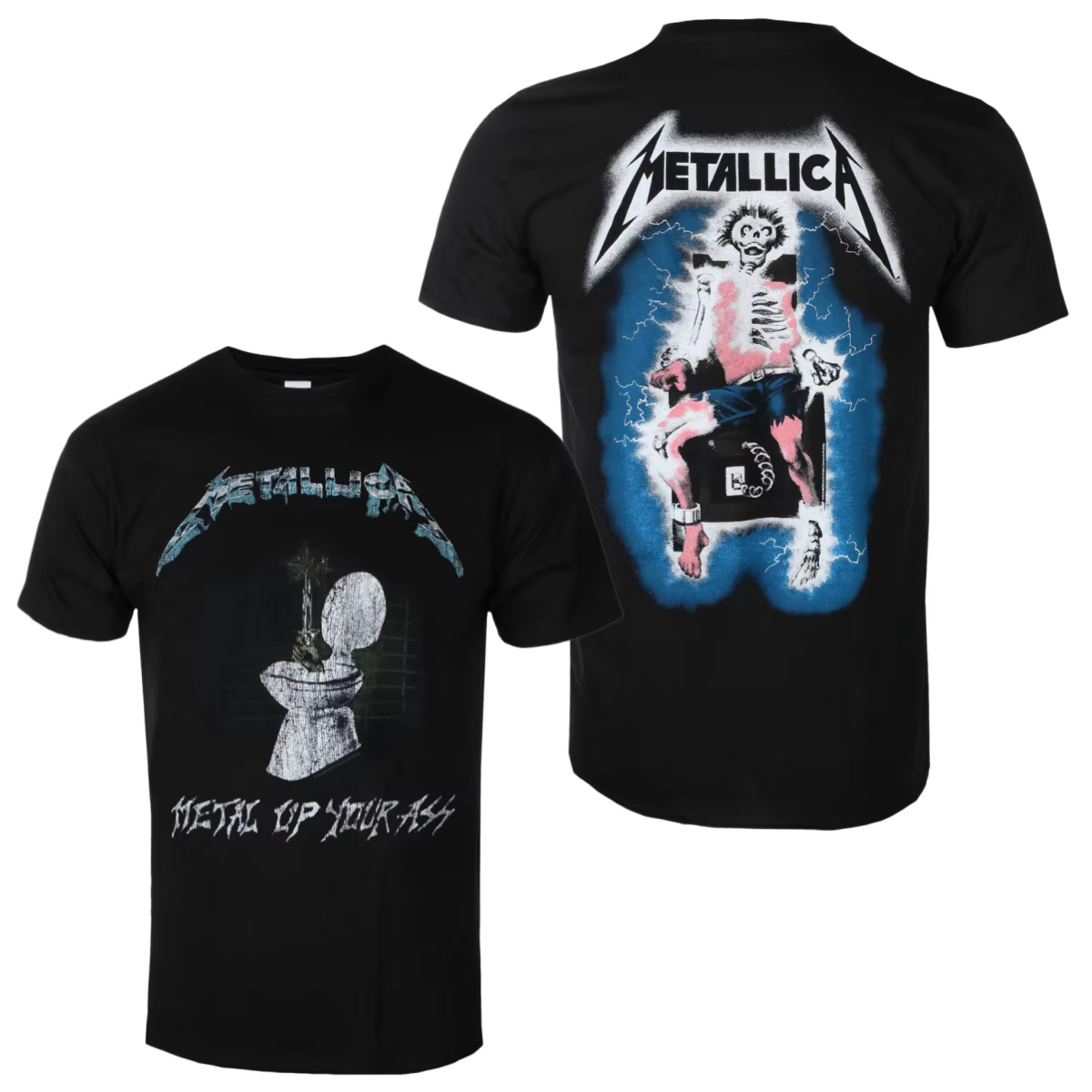 2026 METALLICA - Camiseta con  - Street Fashion For Short Guys reseña y precio
